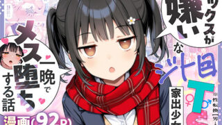 セックスが嫌いなジト目TS家出少女が一晩でメス堕ちする話 【悪魔ほろほろ】